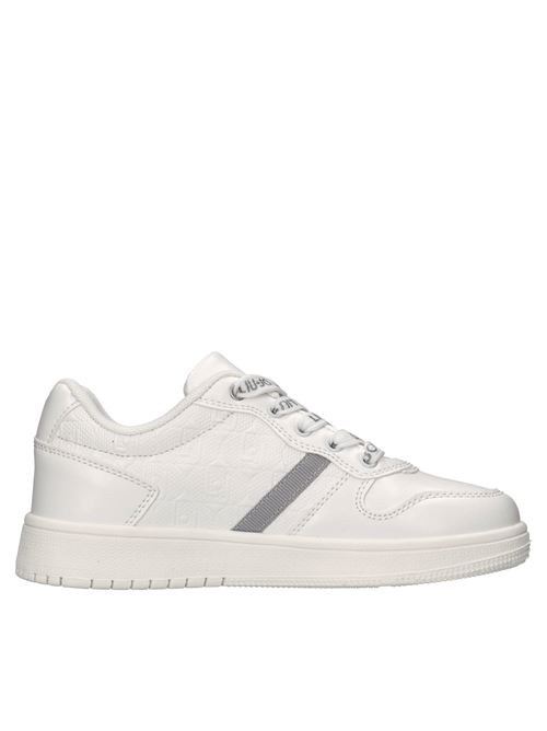 Sneakers in ecopelle LIU JO | CELIA 917 SPREADING/EMBOSSEDBIANCO-GRIGIO